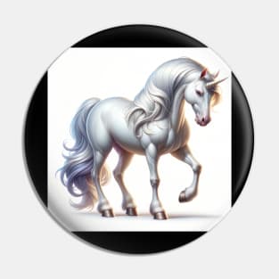 Unicorn Study - Fantasy AI Pin