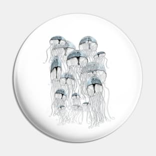 Jellyfish Pin