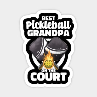 Best Pickleball Grandpa Paddle Pickleballer Lucky Pickleball Magnet