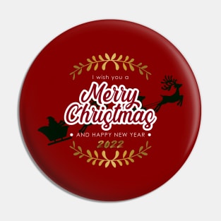 Merry Christmas Pin