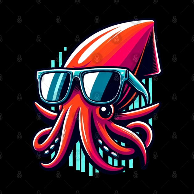 Classic Ink-tacular Squid by urbanoceandesigns