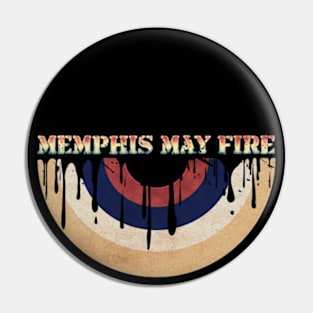 Melted Vinyl - Memphis May Fire Pin