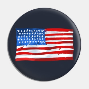 America Flag Pin