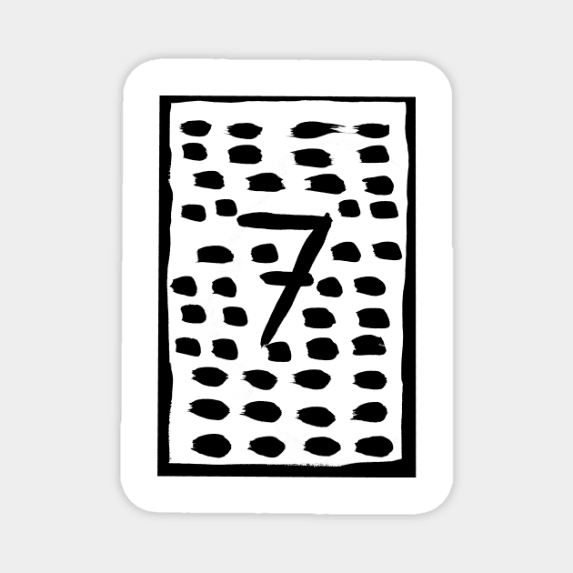 number seven Magnet by the_spiritual_view