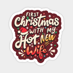 first Christmas with my hot new wife Magnet