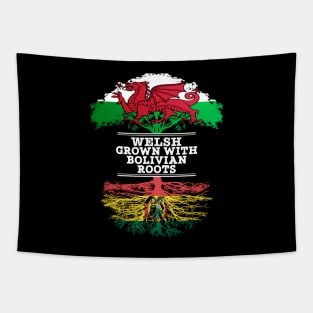 Welsh Grown With Bolivian Roots - Gift for Bolivian With Roots From Bolivia Tapestry