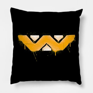 WYC Stencil Pillow