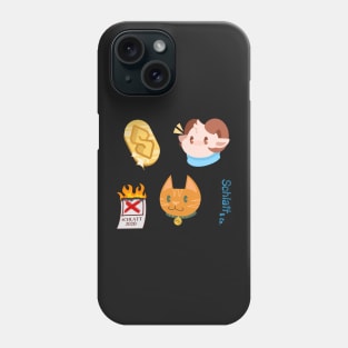 Jschlatt Reference Sticker Set Phone Case