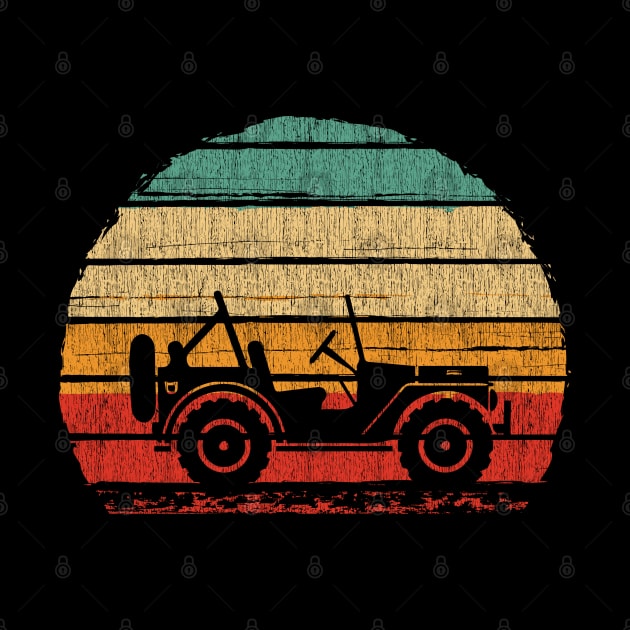 Vintage Retro Jeep by Dailygrind