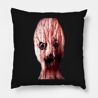 Scary blood face Pillow