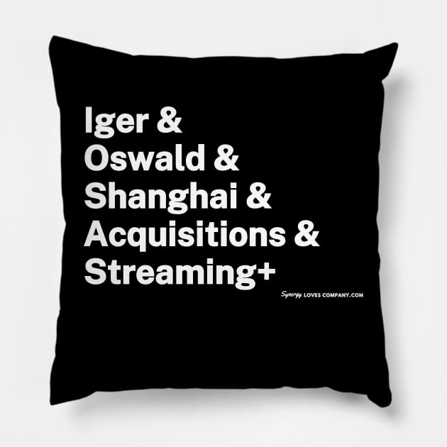 Iger & Acquisitions: 2010's Pillow by Synergy Loves Company