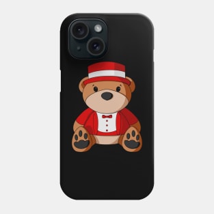 Circus Ringmaster Teddy Bear Phone Case