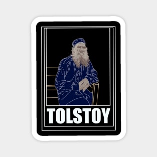 Tolstoy Portrait Magnet