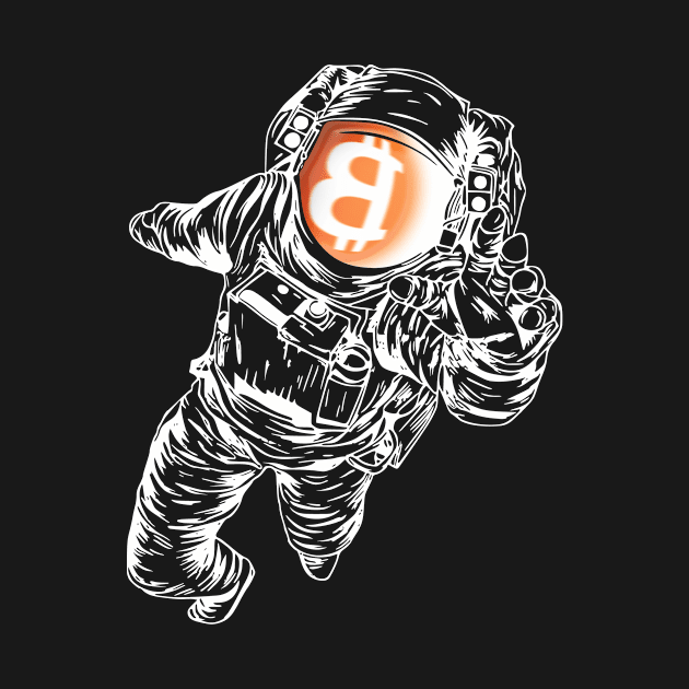 BITCOIN TO THE MOON by azified