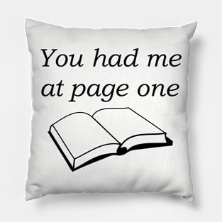 You Had Me Pillow