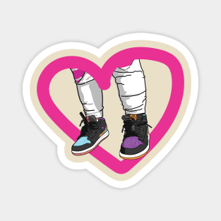 Sneaker girl Magnet