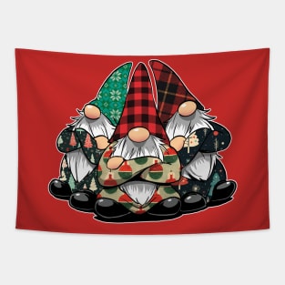 Christmas Gnomes Tapestry