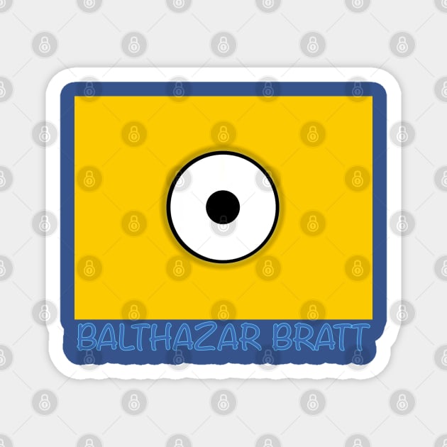 MINION USA DESPICABLE BALTHAZAR BRATT Magnet by LuckYA