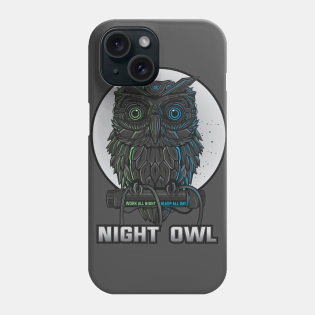 Night Owl 2.0 Phone Case by aimey