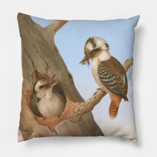 Kookaburra Watercolour Painting Pillow