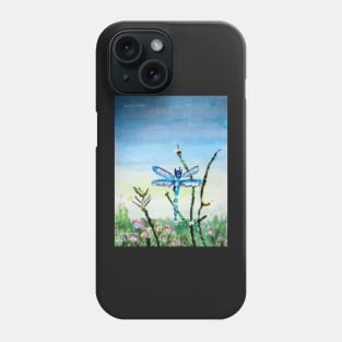 Dragon Fly by Colleen Ranney Phone Case