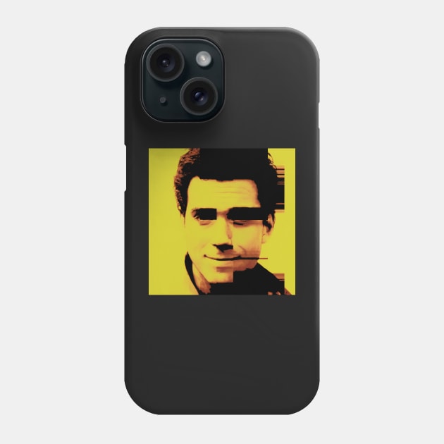 CENSORED Surreal Glitch Art Portrait Phone Case by raspberry-tea