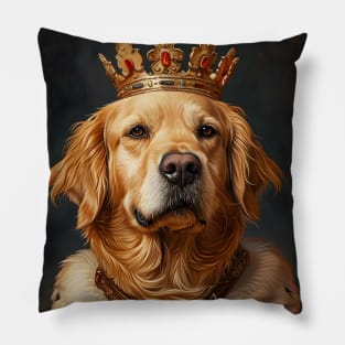 Golden Retriever The King Pillow