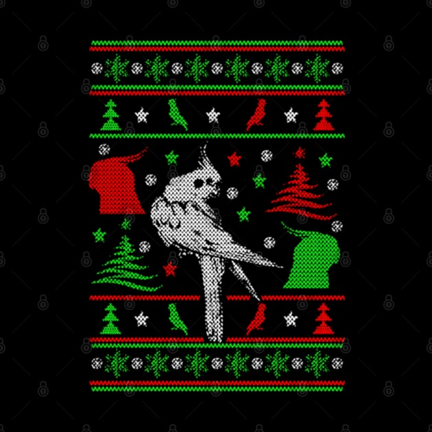 Cockatiel Ugly Christmas Sweater by uglygiftideas