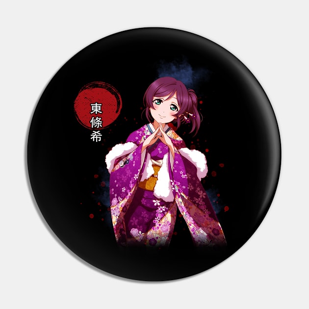 Maki's Musical Masterpiece Live! T-Shirt Pin by Tosik Art1