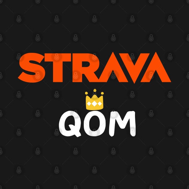 Strava QOM, Strava Running Gift, Cycling Gifts, Strava Gift by Raw Designs LDN