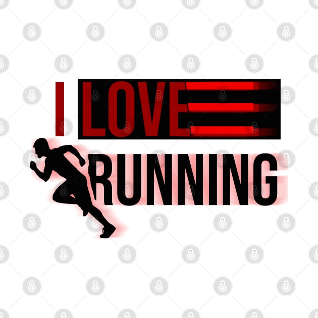 I love running, runner by Nana On Here