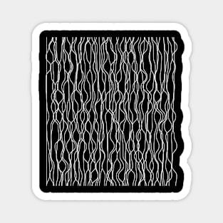 lines waves design Magnet