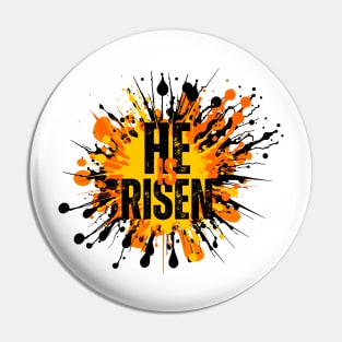 He Is Risen | Christian Bible Verse | Luke 24:6 Pin
