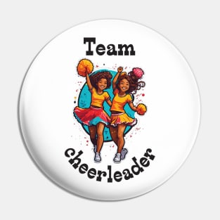 Team cheerleader Pin