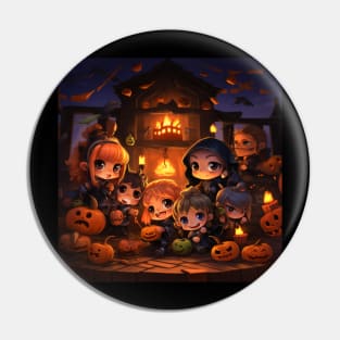 Halloween party Pin