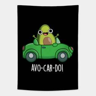 Avo-car-do Funny Avocado Puns Tapestry