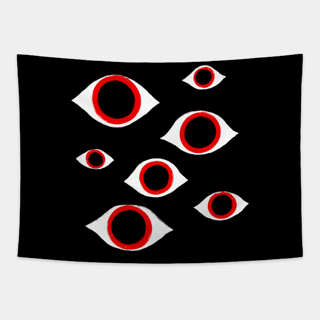 The Eyes Tapestry by Nanohowl