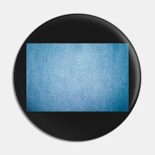 Blue leather effect design Pin