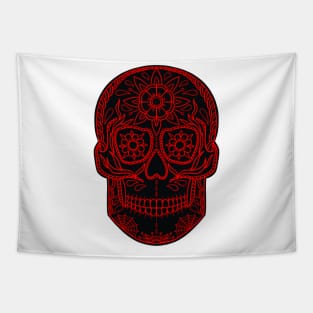 HomeSchoolTattoo SugarSkull Tapestry