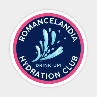 Romancelandia Hydration Club Magnet