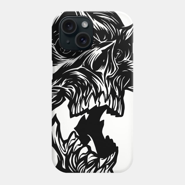 SKULL Phone Case by JerkMonger