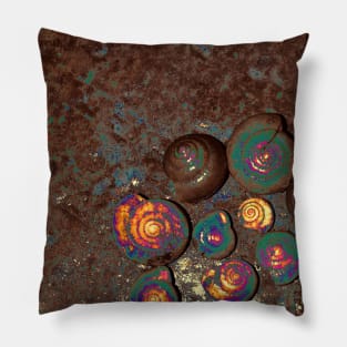 Snail Shells- Brown Pillow