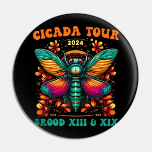 Cicada Tour 2024 Pin