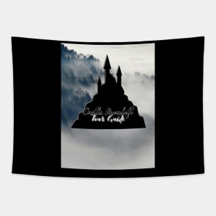 Castle Ravenloft Tour Guide Tapestry