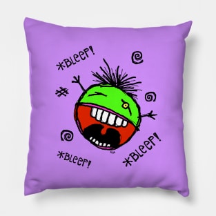 *BLEEP! *BLEEP! *BLEEP!* Green Jelly Pillow