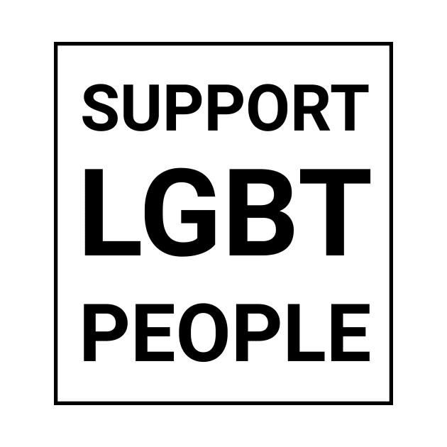 Support LGBT People by Mikaa