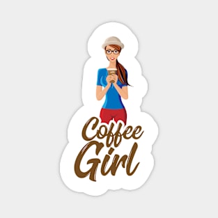 Coffee Girl Magnet