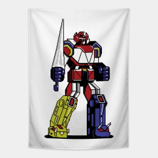 Pixelated Megazord Tapestry