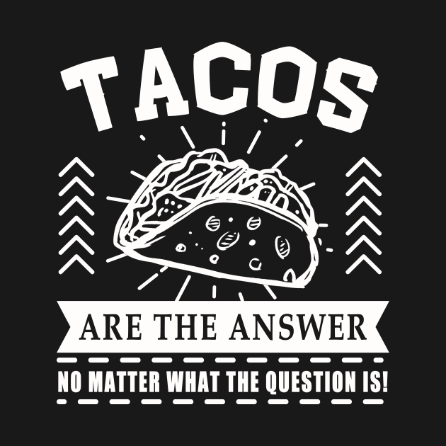 Tacos are the answer No matter what the question is by Mesyo