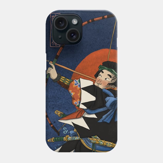 Ukiyo-e Samurai Phone Case by dilemserbest